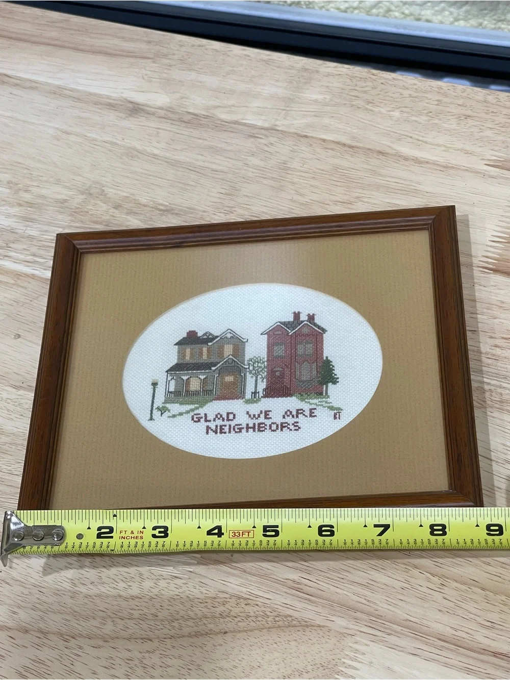 Framed Cross-Stitch 